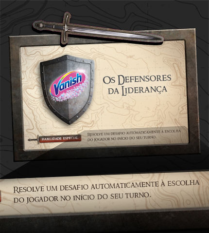 Detalhe do jogo de cartas