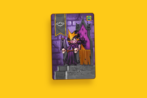 Promo Rainha Má do jogo de cartas Sirvam o Rei da TGM Editora
