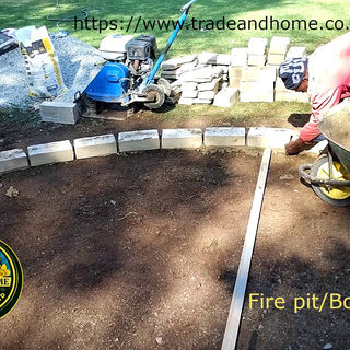 Construction of Fire Pit/Boma