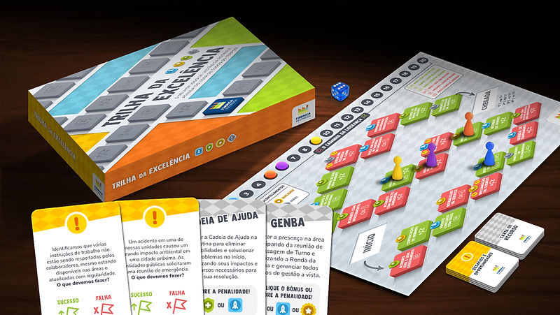 Jogo de tabuleiro desenvolvido para a prefeitura de Santo andré