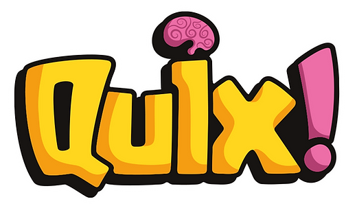 Logo do jogo de tabuleiro Quix da TGM Editora
