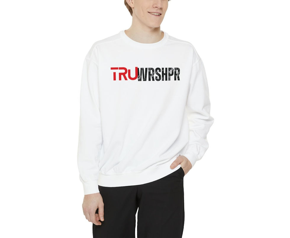 Thumbnail: Unisex TRU Garment-Dyed Sweatshirt