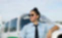 Shawnee Real Bird leaning on a plane
