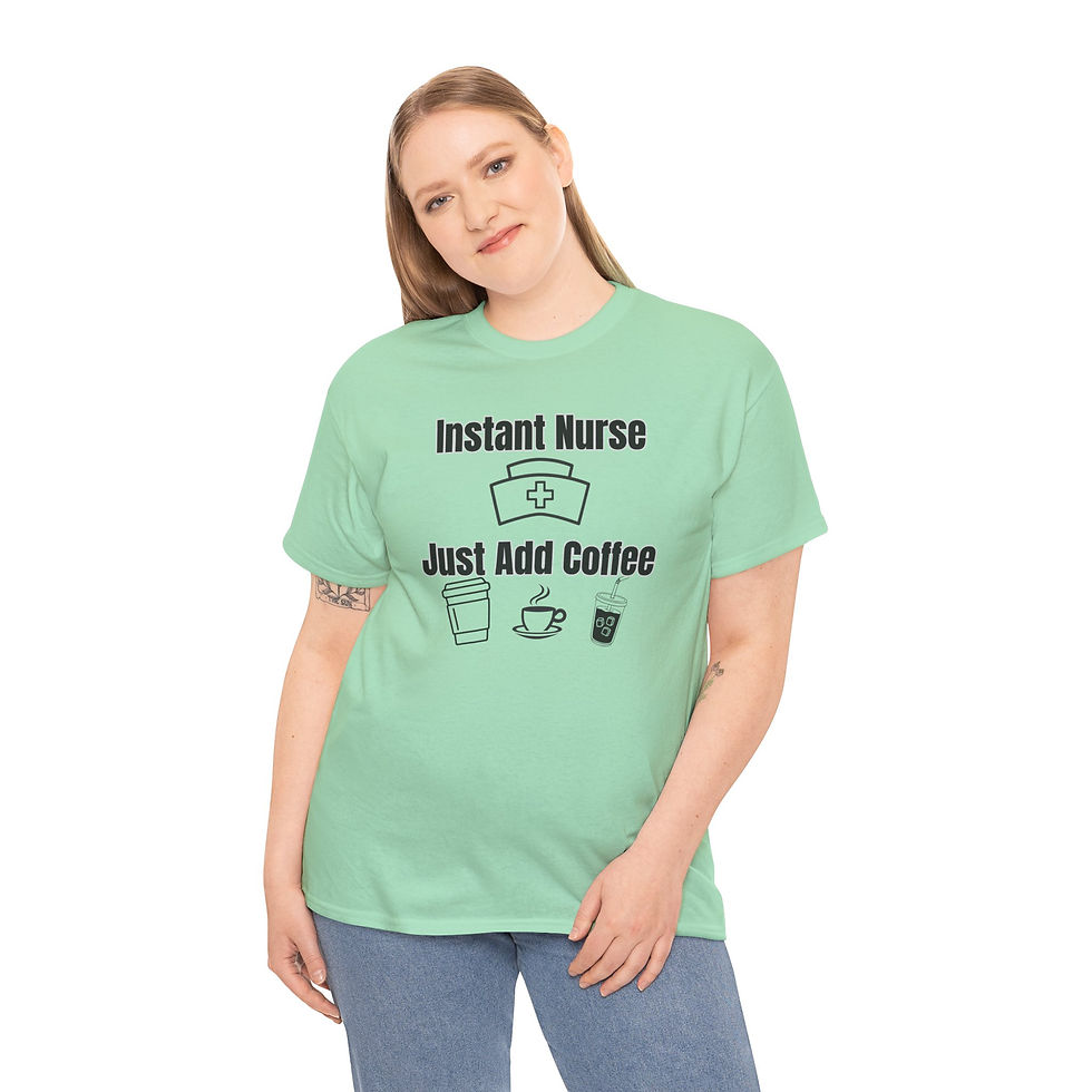 Thumbnail: Instant Nurse Just Add Coffee Theme, Perfect Gift for Healthcare Workers, 