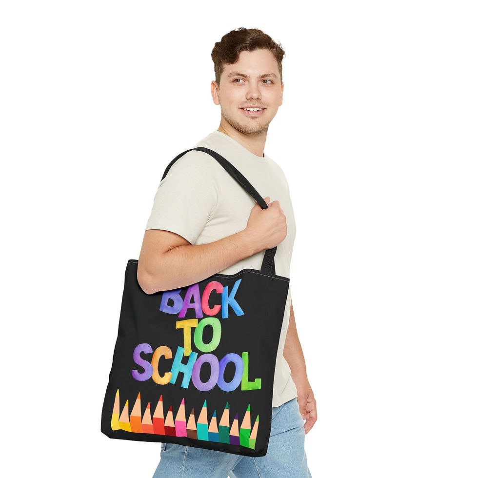 Thumbnail: Back to School Colored Pencils Tote Bag