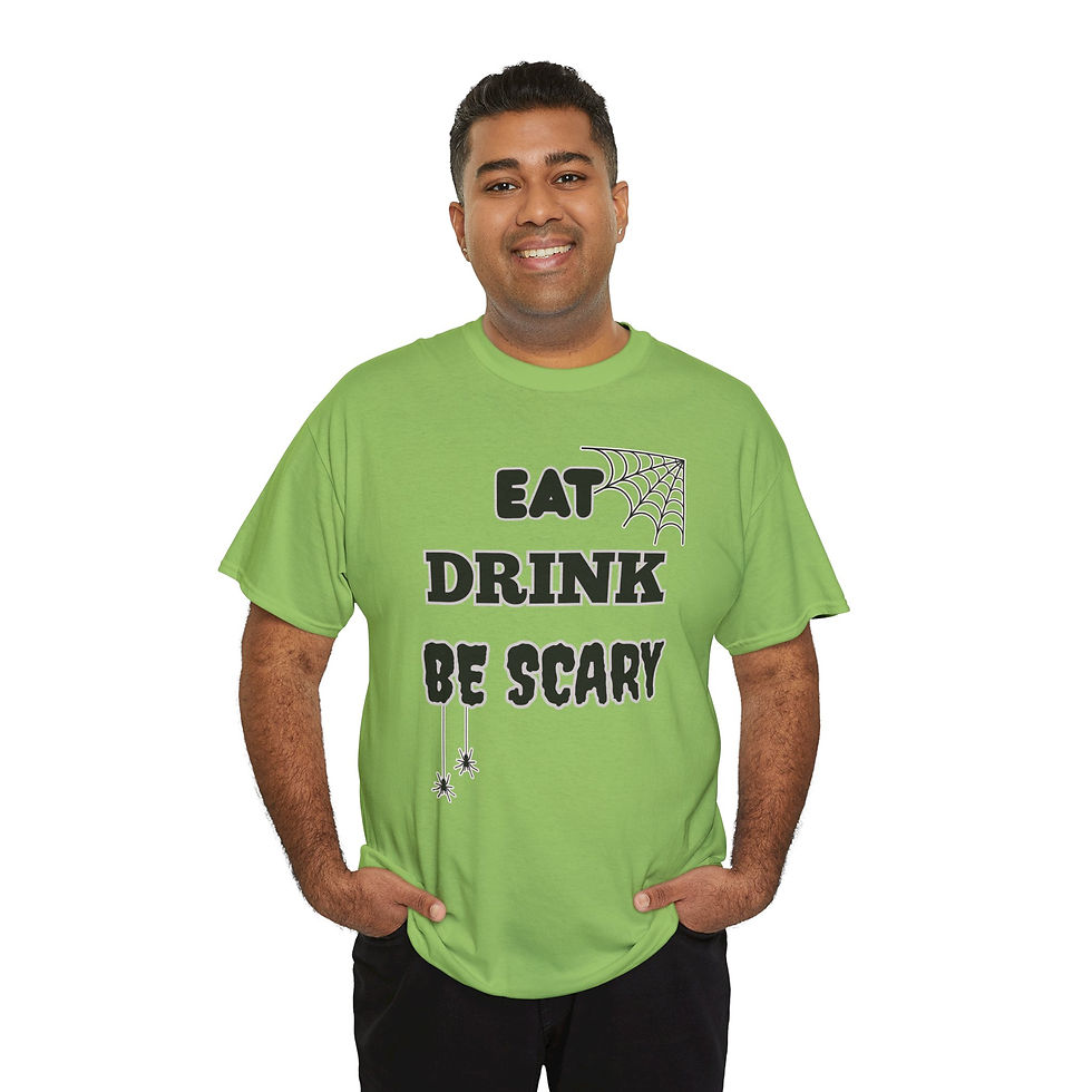 Thumbnail: Eat Drink Be Scary Halloween T‑Shirt
