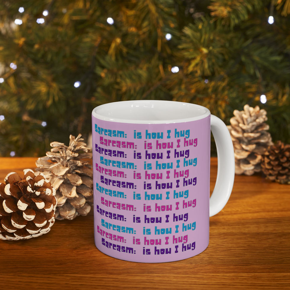 Thumbnail: Sarcasm: This Is How I Hug Ceramic Mug — Funny Coffee Cup (11oz & 15oz)