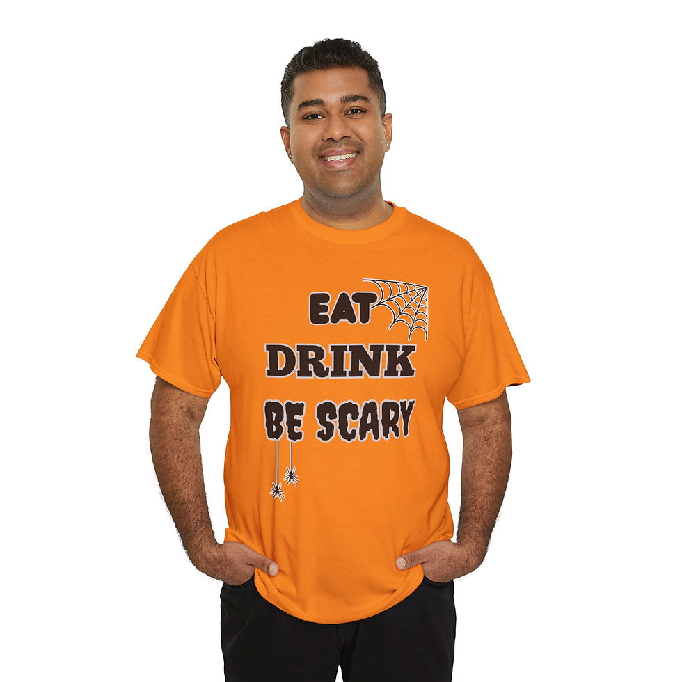 Thumbnail: Eat Drink Be Scary Halloween T‑Shirt