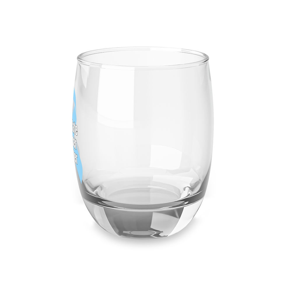 Thumbnail: Prostate Cancer Fighter Whiskey Glass – Supportive Barware for Awareness, 