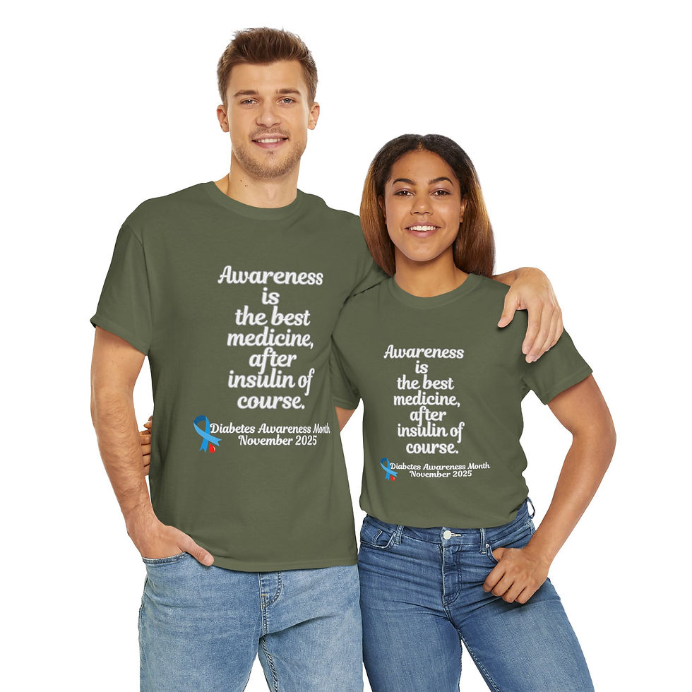 Thumbnail: Diabetes Awareness Heavy Cotton Tee