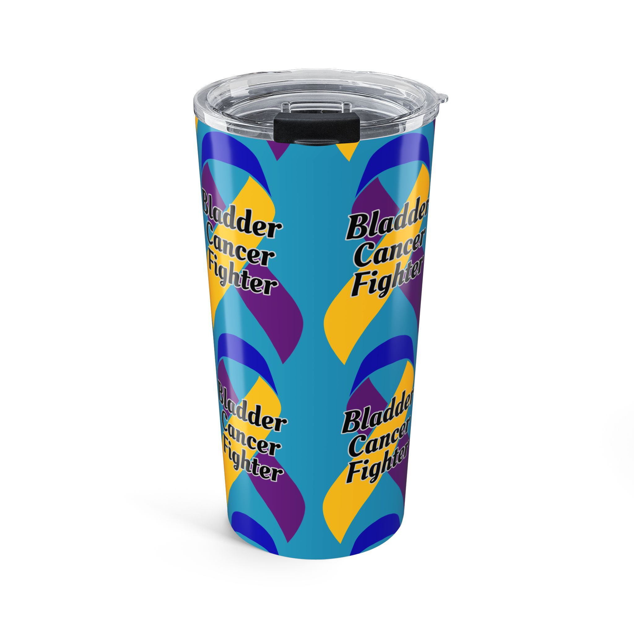 Bladder Cancer Fighter Tumbler 20oz, Supportive Gift for Survivors,