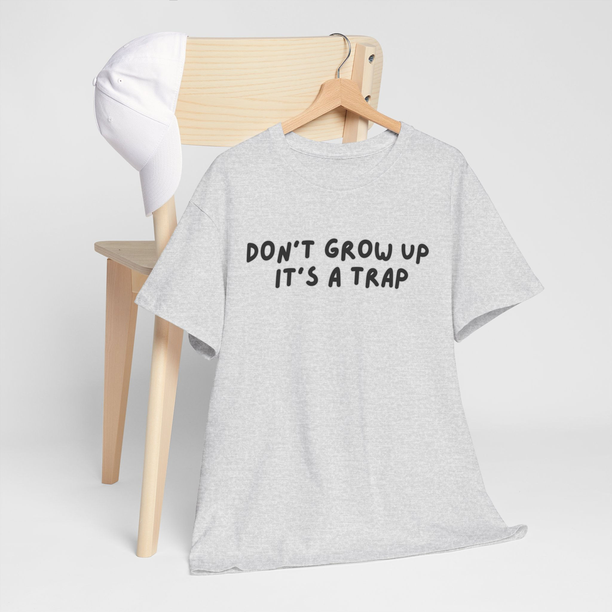 Don't Grow Up It's a Trap Unisex Heavy Cotton Tee, funny gift
