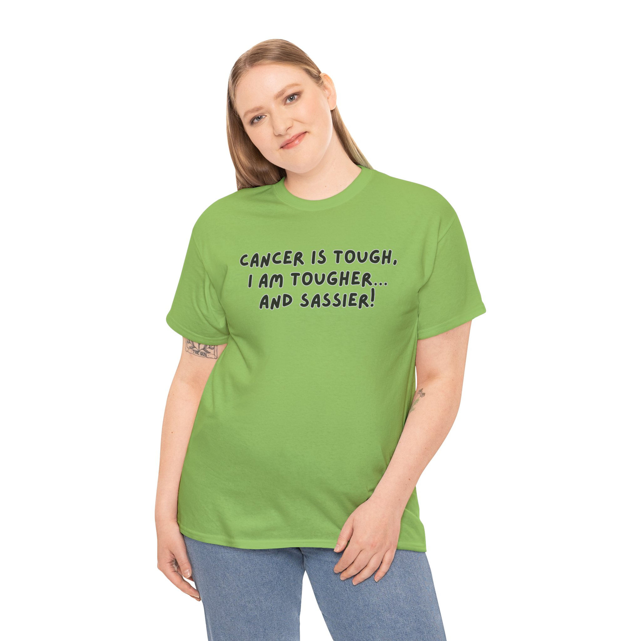 Cancer Warrior Tee-Bold Message Support,Cancer Awareness Gift,Gift for Fighter