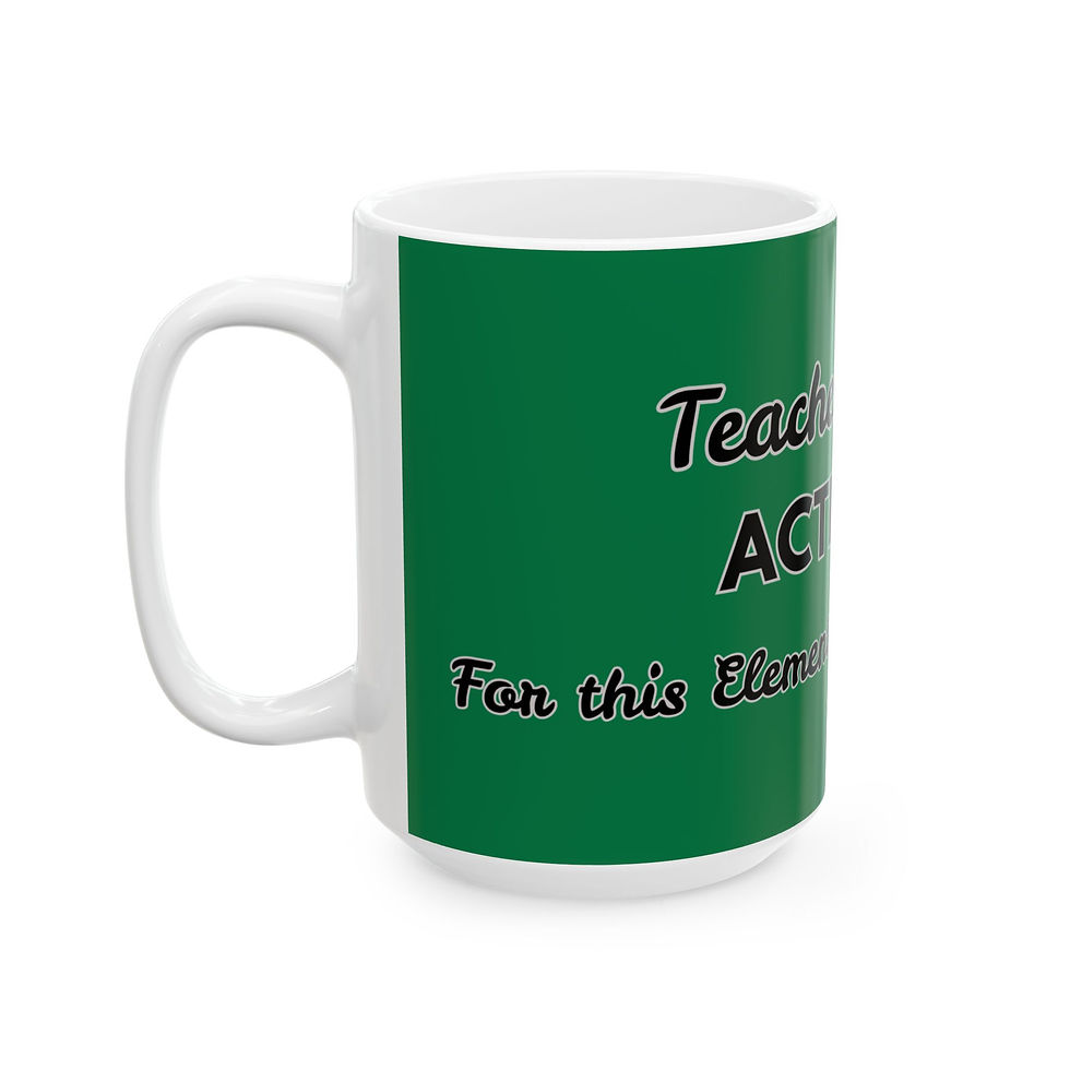 Thumbnail: Teacher Mode Activated/for this Elementary teacher/mug (11oz/15oz)