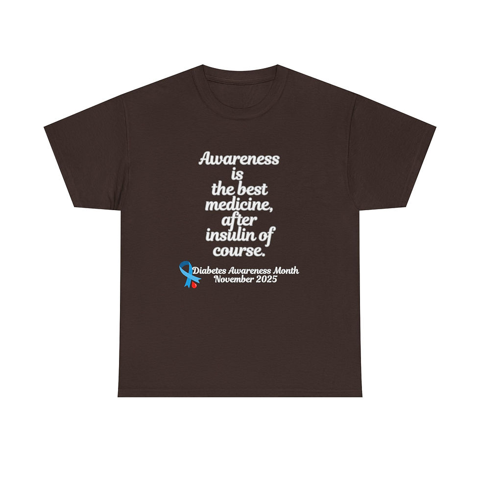 Thumbnail: Diabetes Awareness Heavy Cotton Tee