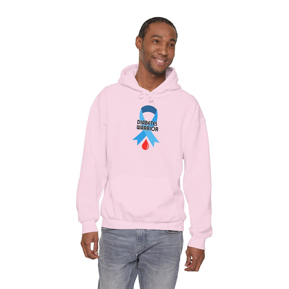 Thumbnail: Diabetes Warrior Hoodie, Diabetic Awareness, 