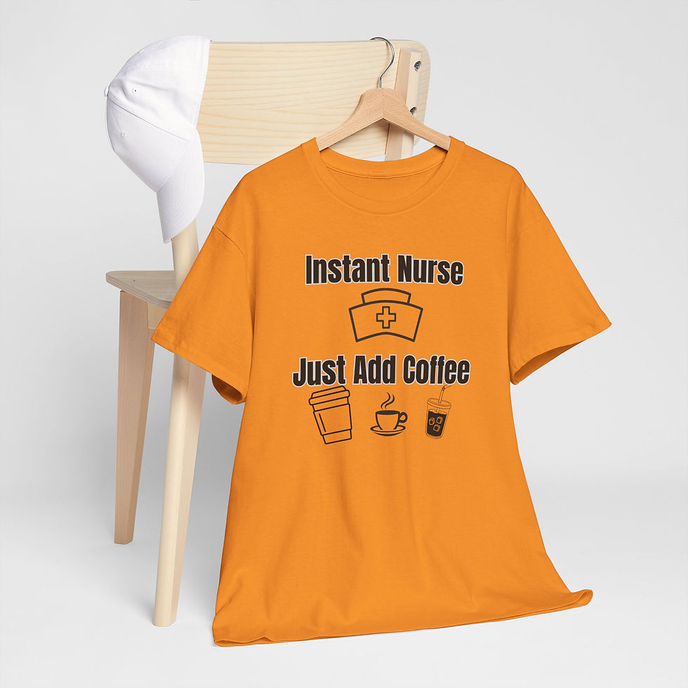 Thumbnail: Instant Nurse Just Add Coffee Theme, Perfect Gift for Healthcare Workers, 