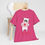 Thumbnail: Valentine Pug T-Shirt — Cute Puppy Holding Heart "Happy Valentine's Day"