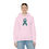 Thumbnail: Ovarian Cancer Teal Ribbon Awareness Hoodie, Comfort Sweatshirt, Support Cancer,