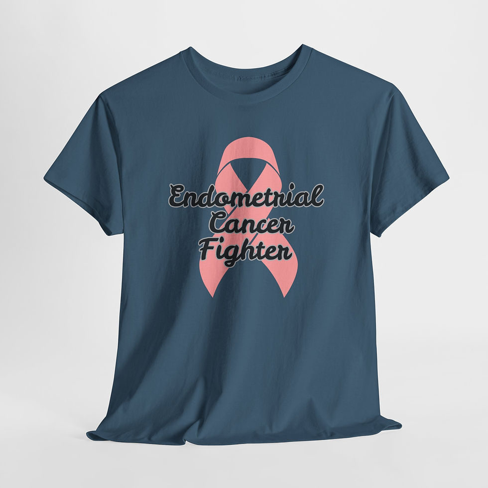 Thumbnail: ENDOMETRIAL CANCER FIGHTER (Endometrial/Uterine Cancer Awareness/Support) Tee