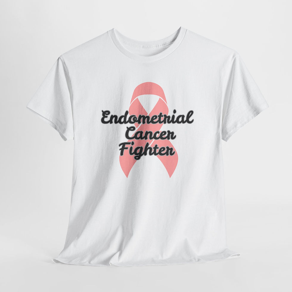 Thumbnail: ENDOMETRIAL CANCER FIGHTER (Endometrial/Uterine Cancer Awareness/Support) Tee
