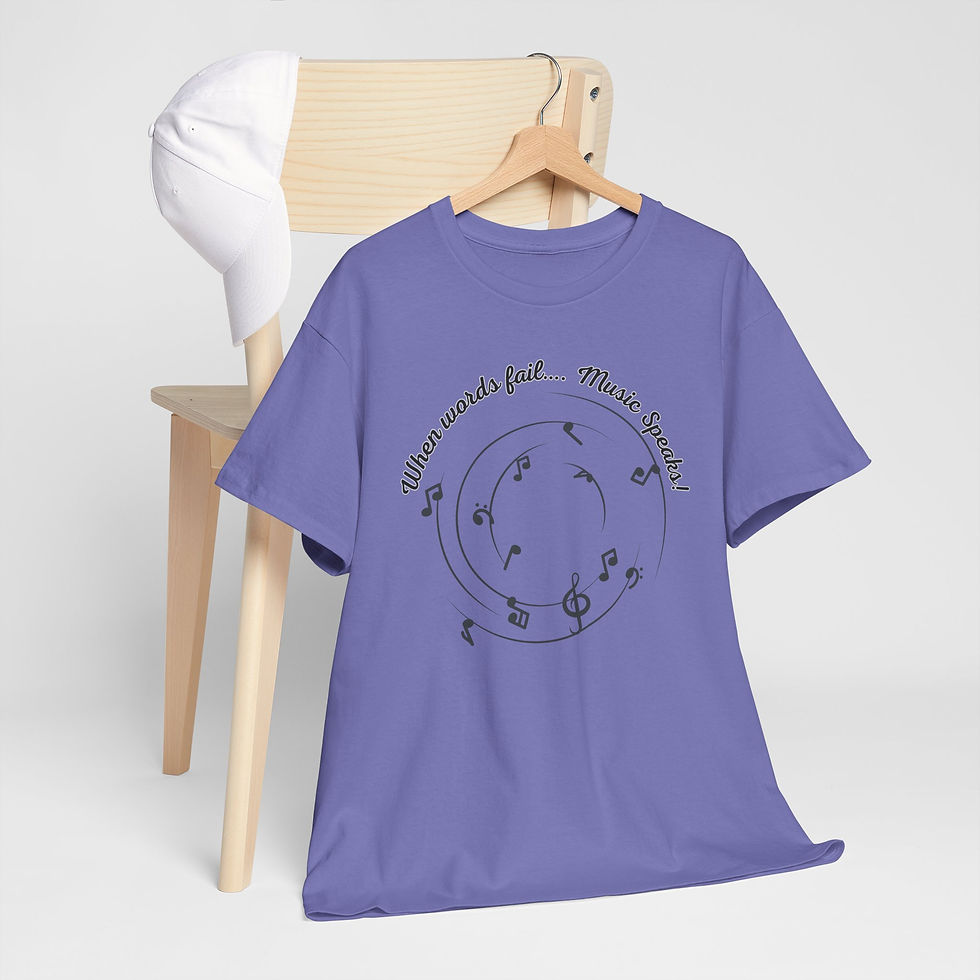 Thumbnail: Music Speaks Unisex Tee