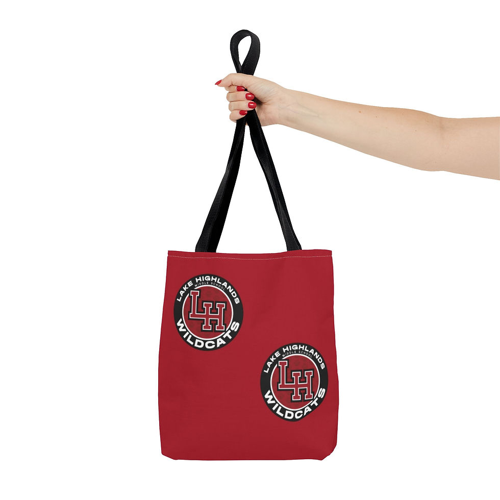 Thumbnail: Wildcats Logo Tote Bag — Lake Highlands Middle School Spirit Tote