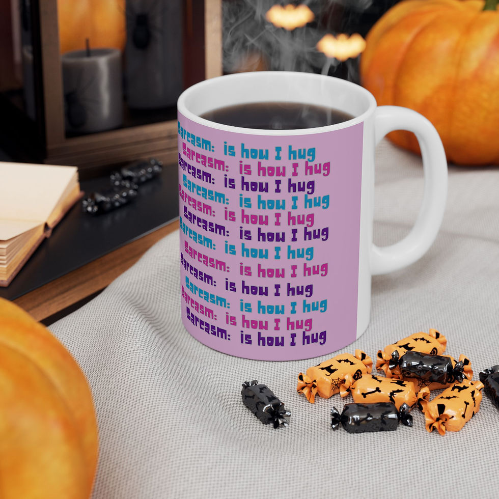 Thumbnail: Sarcasm: This Is How I Hug Ceramic Mug — Funny Coffee Cup (11oz & 15oz)