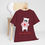 Thumbnail: Valentine Pug T-Shirt — Cute Puppy Holding Heart "Happy Valentine's Day"