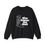 Thumbnail: Crewneck Sweatshirt — 'Give Respect Take Back' Minimal Embroidered Slogan
