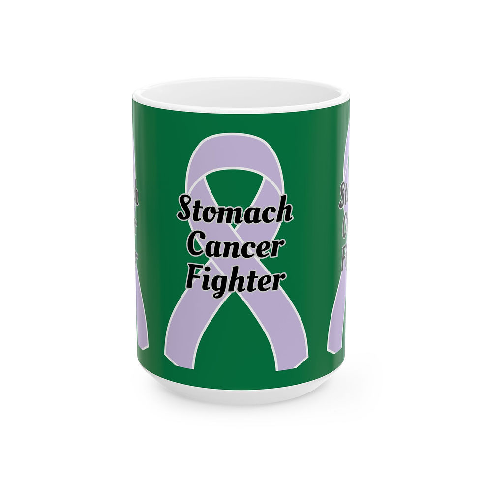 Thumbnail: Stomach Cancer Fighter Mug, Motivational Coffee Cup,Cancer Survivor Present