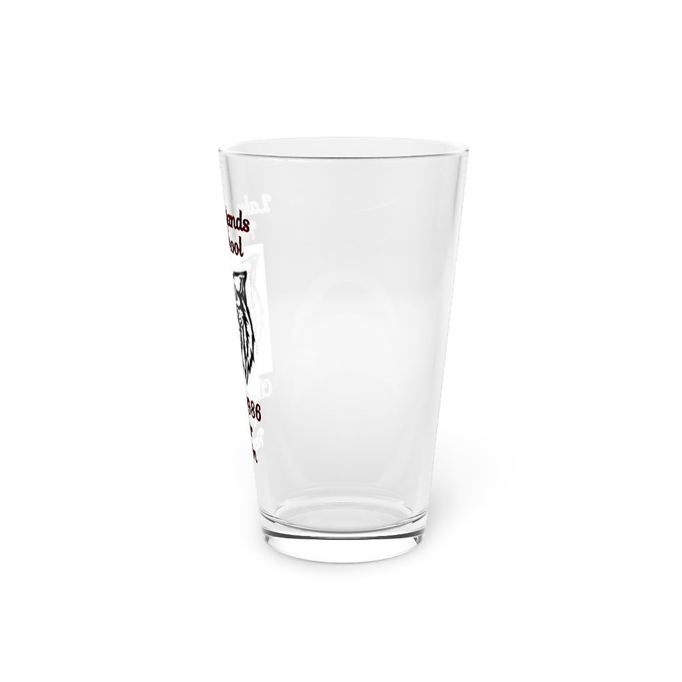 Thumbnail: Pint Glass — Lake Highlands High School Class of 1986 40-Year Reunion Beer Glass