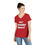 Thumbnail: Me? Sarcastic? Never! V-Neck T-Shirt for Women
