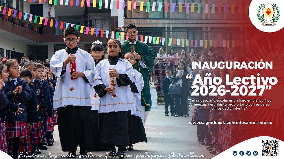 Inicio del año Lectivo 2026-2027