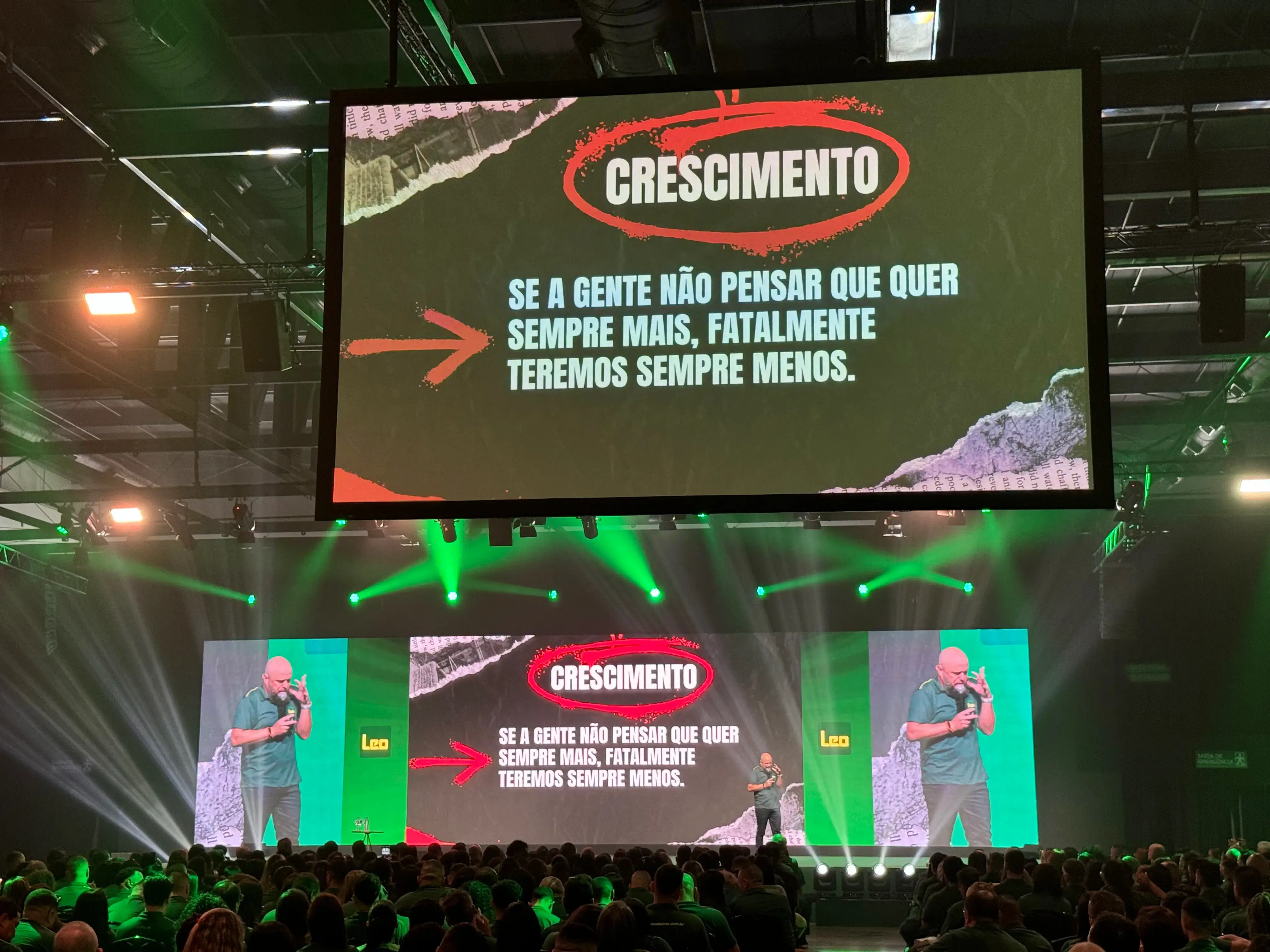 Diego Maia no Encontro de Vendas da Leo Madeiras