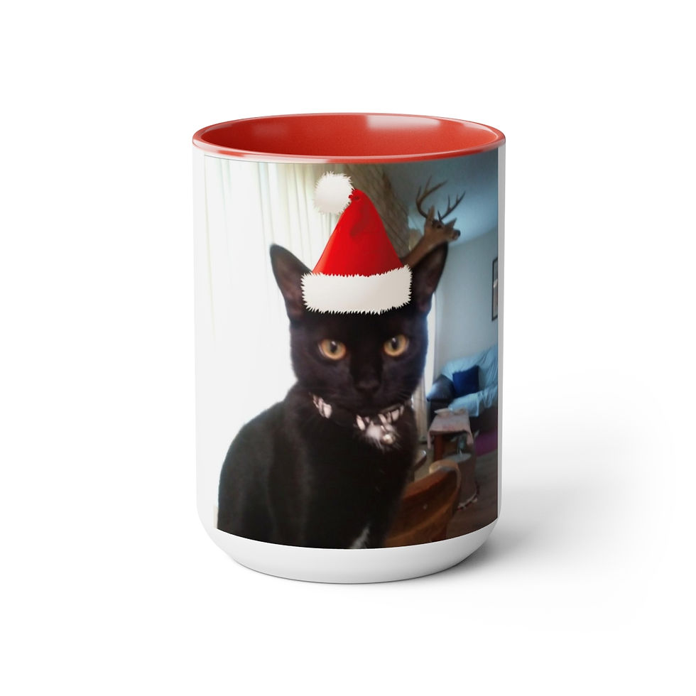 Thumbnail: Two-Tone Coffee Mugs, 15oz
