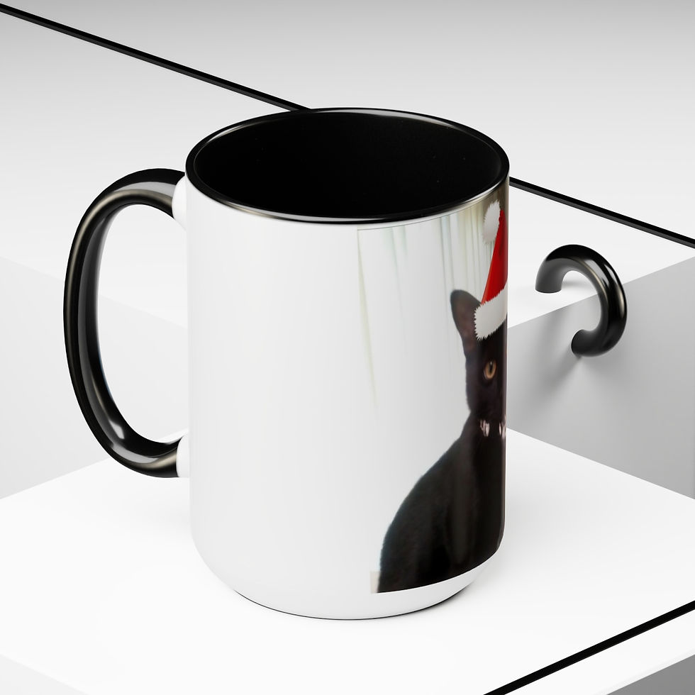 Thumbnail: Two-Tone Coffee Mugs, 15oz