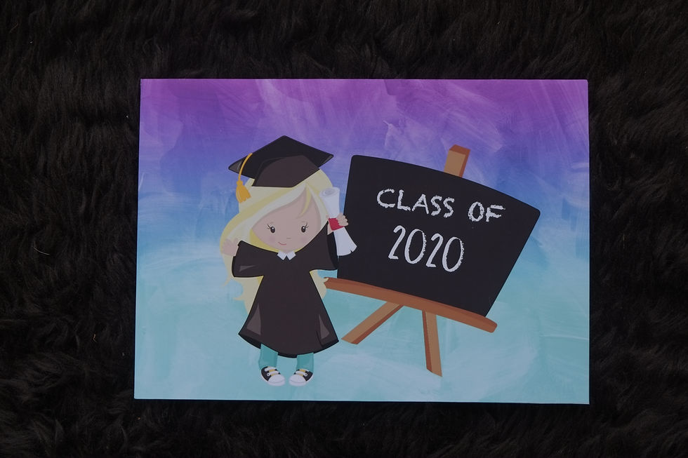 Pop-up Invitation (Graduation)