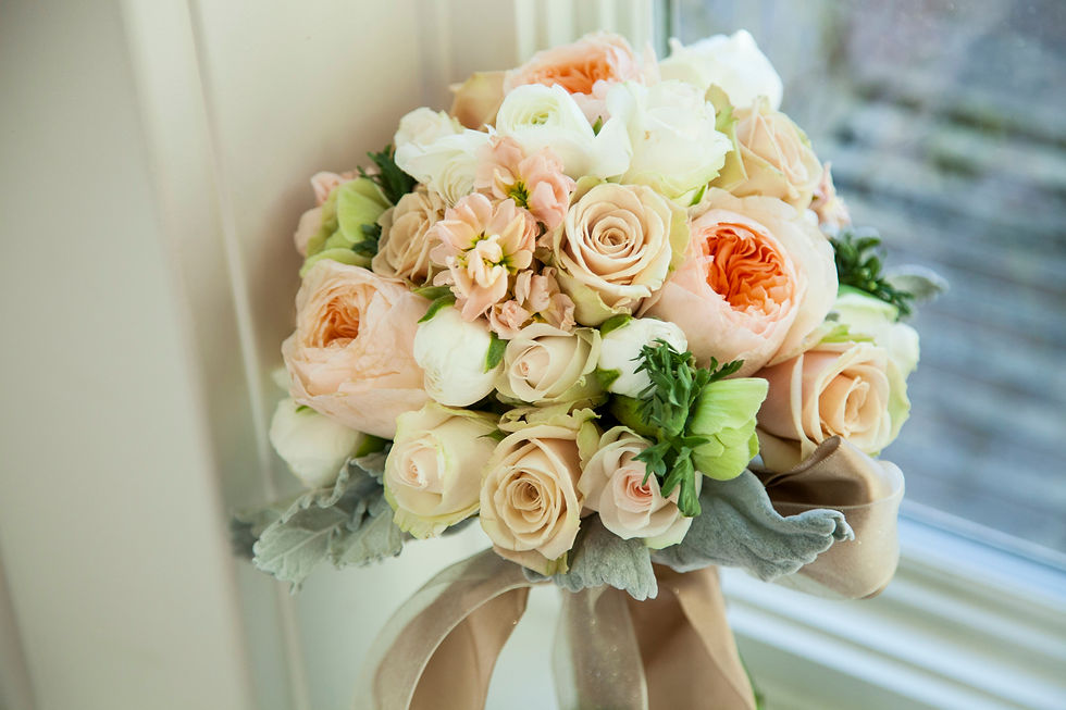 rounded blush bouquet