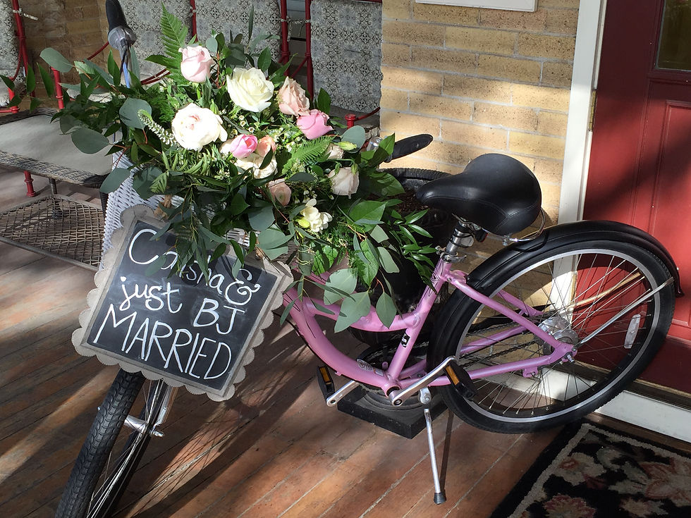 bicycle basket arrangement