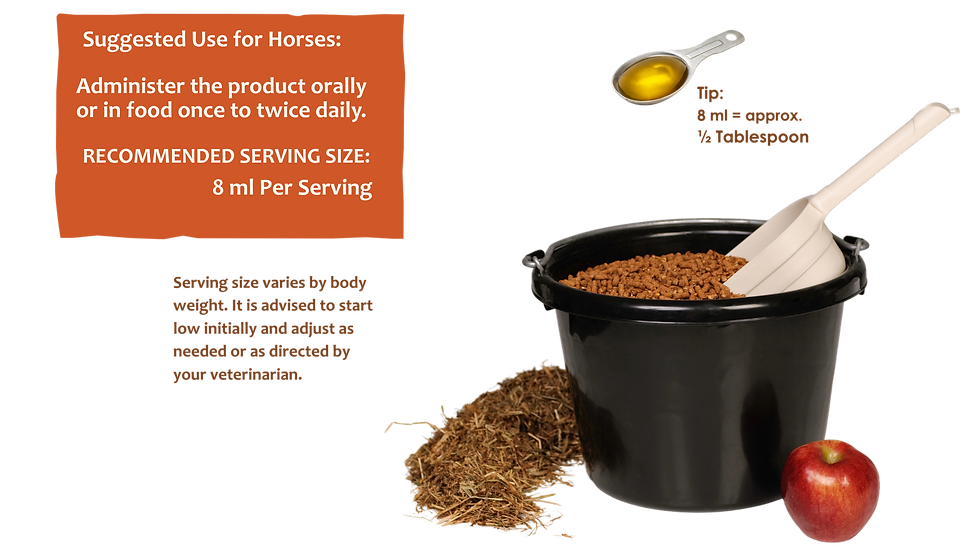 Thumbnail: Organic Hercules Muscle Relief Hemp Pet Oil-Level 4 Max Hemp: for Horses and Lar