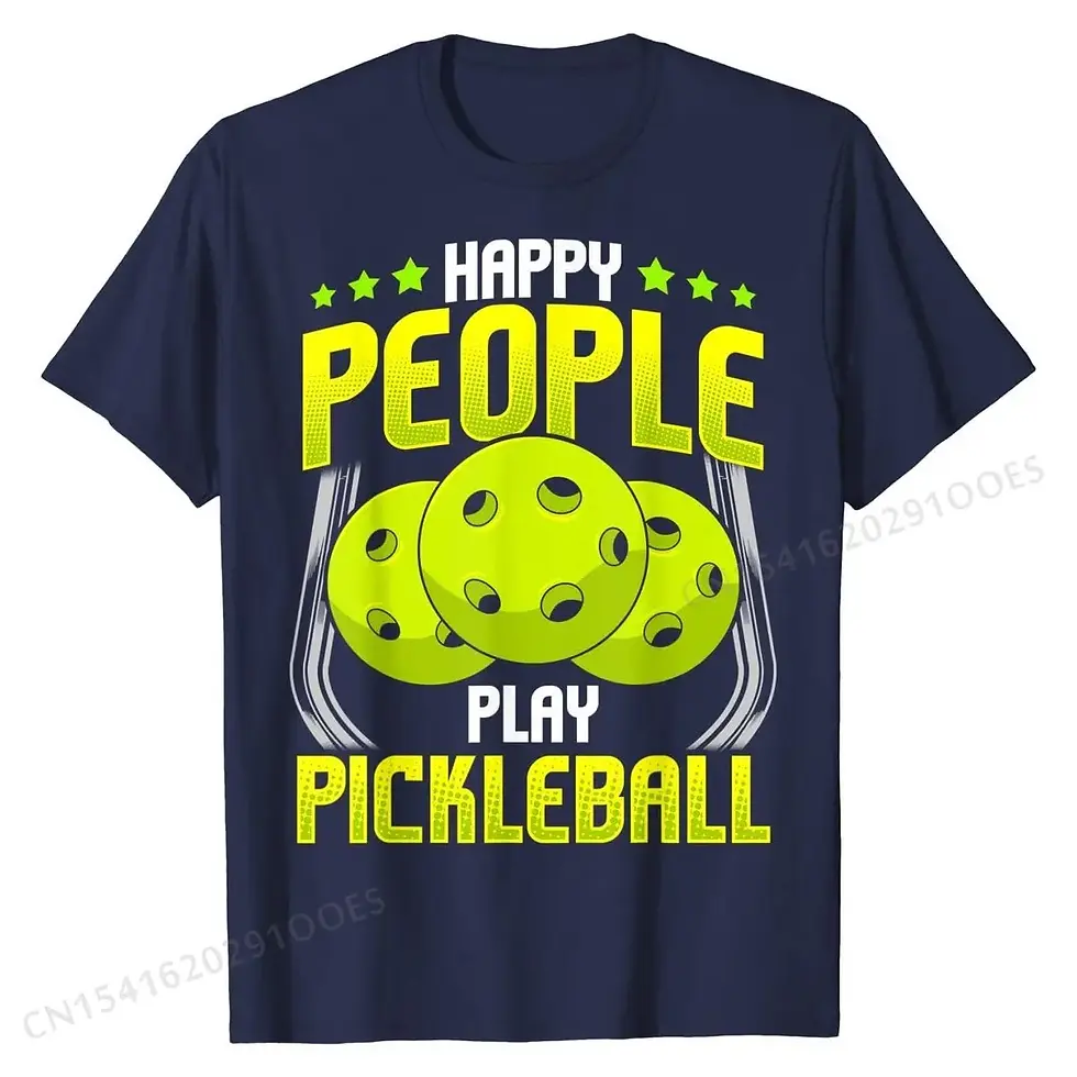 Thumbnail: Happy People Play Pickleball T-Shirt
