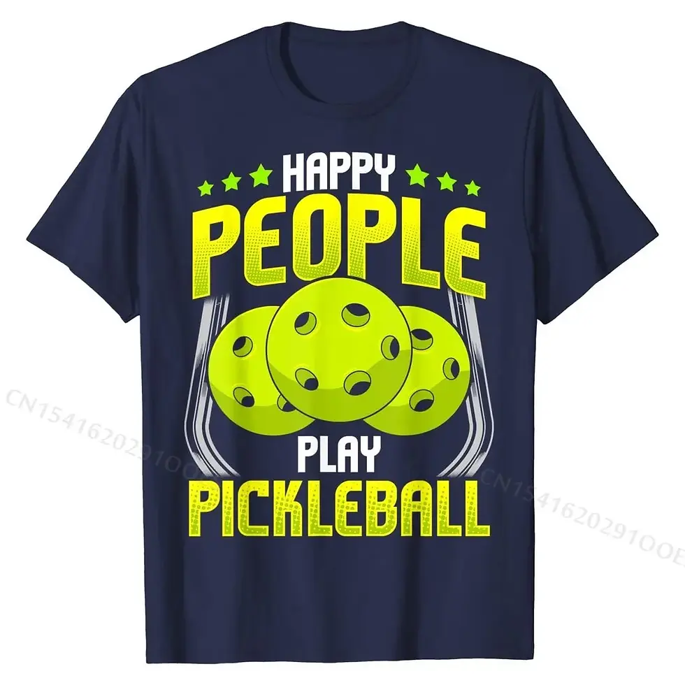 Thumbnail: Happy People Play Pickleball T-Shirt