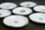 Thumbnail: Monogram Porcelain Ring Dish | Custom Ring Dish with Gold or Silver Accents