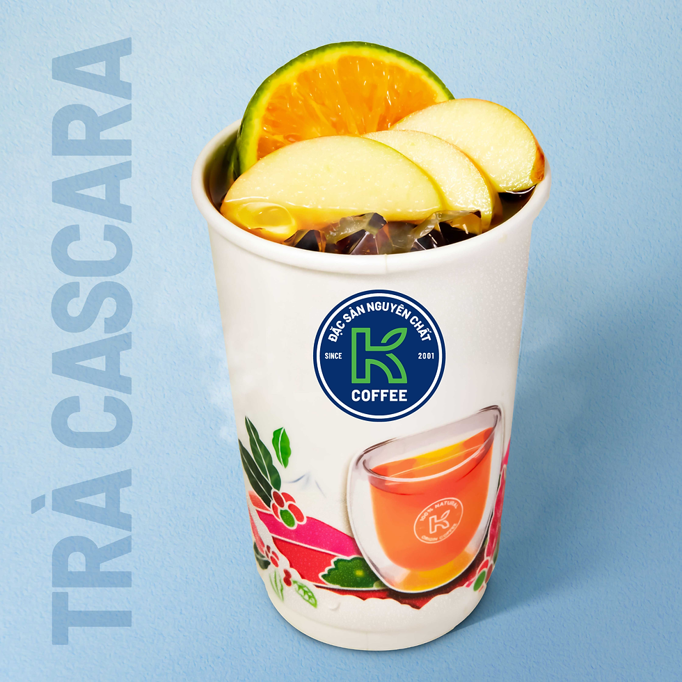 Trà Cascara Táo Xanh