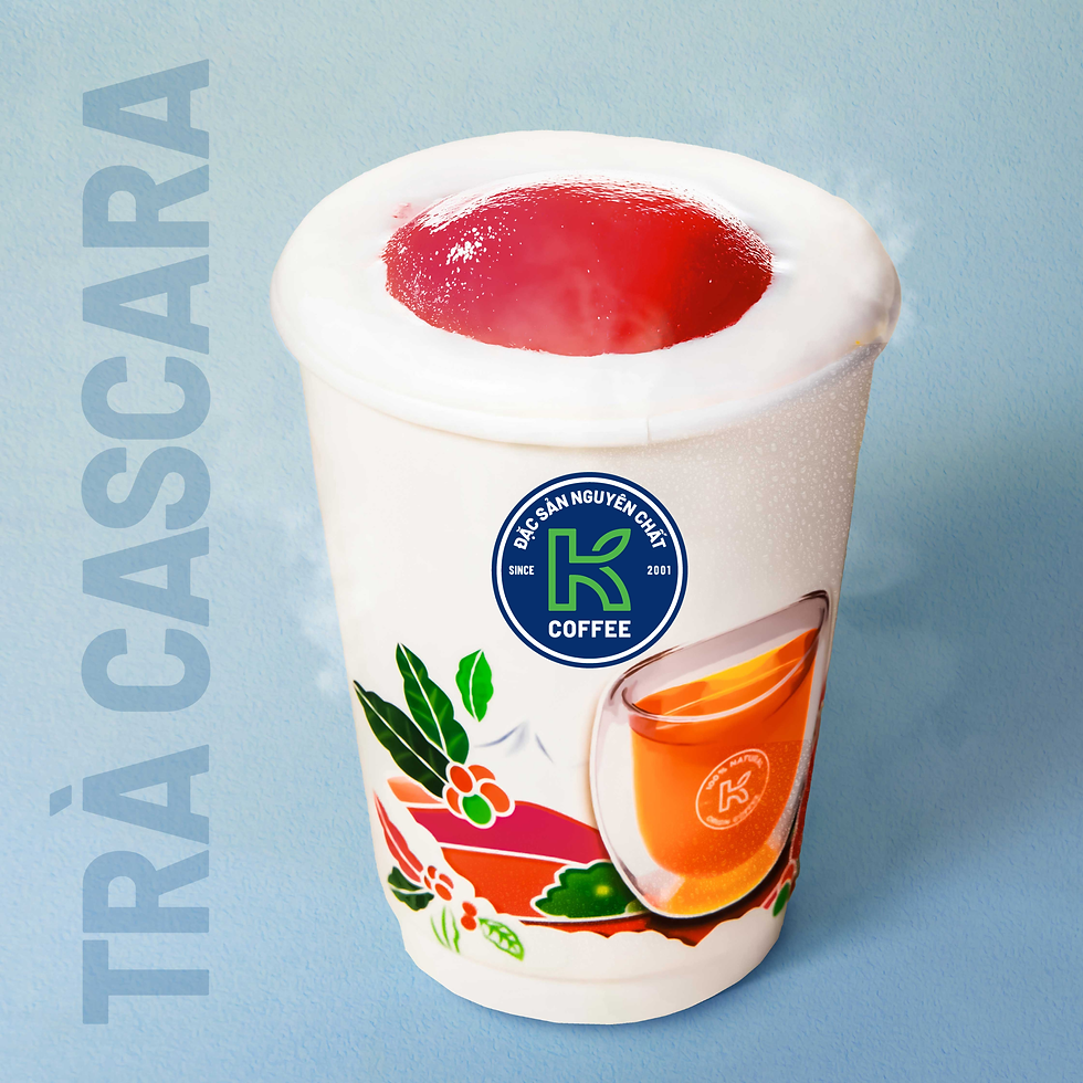 Trà Cascara Dâu Kem Muối
