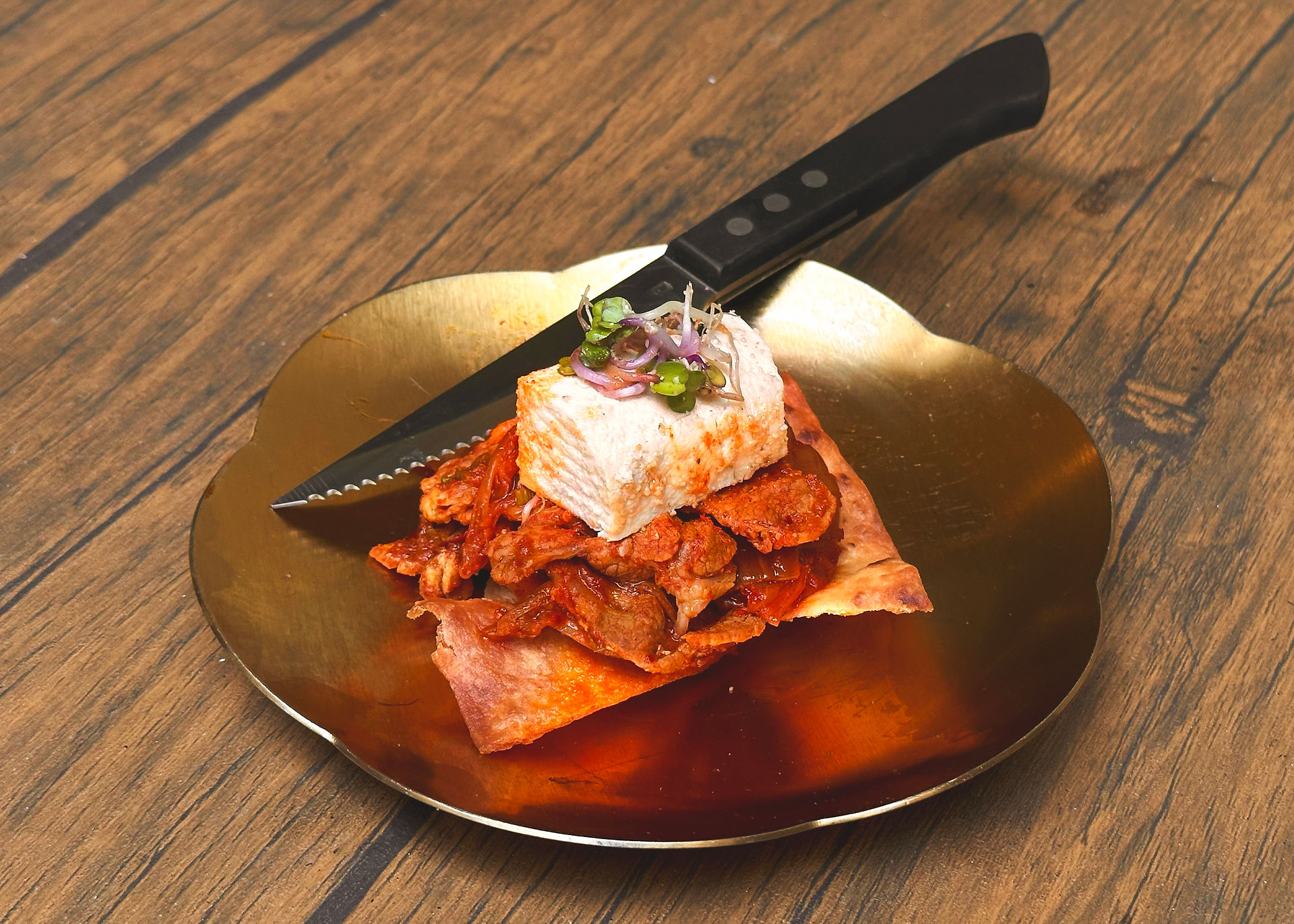 Tofu kimchi jeyuk