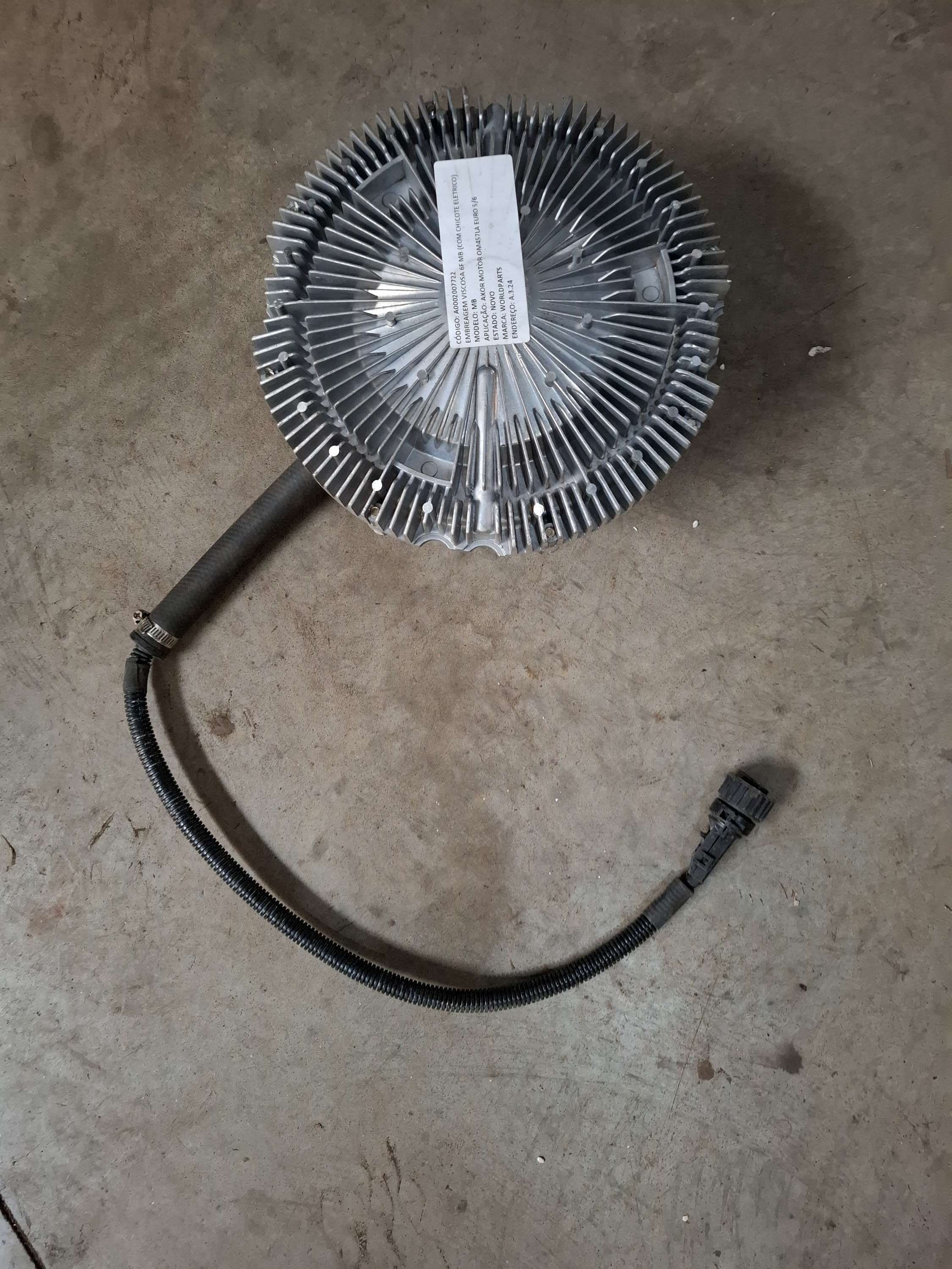 EMBREAGEM VISCOSA 6F MB (COM CHICOTE ELETRICO)