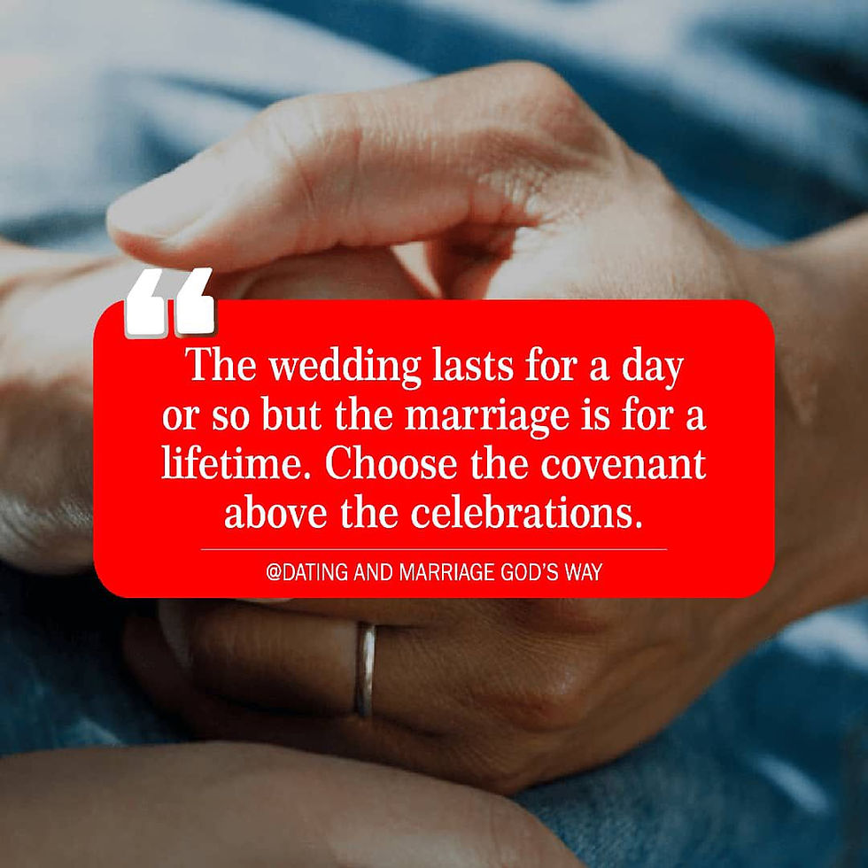 Marriage Is Sustained By Choosing Each Other