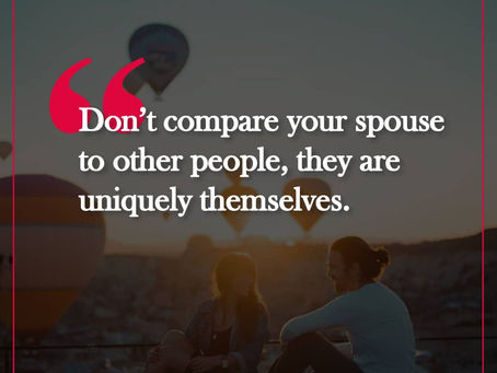 Your Spouse Is Perfectly Who They Are